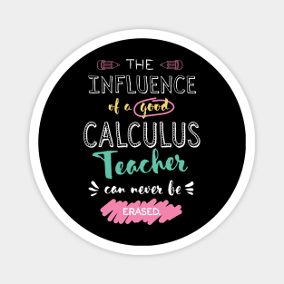 Calculus Teacher Appreciation Gifts - The influence can never be erased Magnet